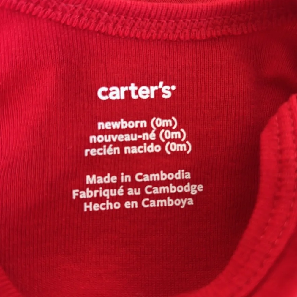 Baby Carter's Christmas Long Sleeve Bodysuit Set